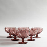 Giva Purple Ice Cream Bowl Set Of 6